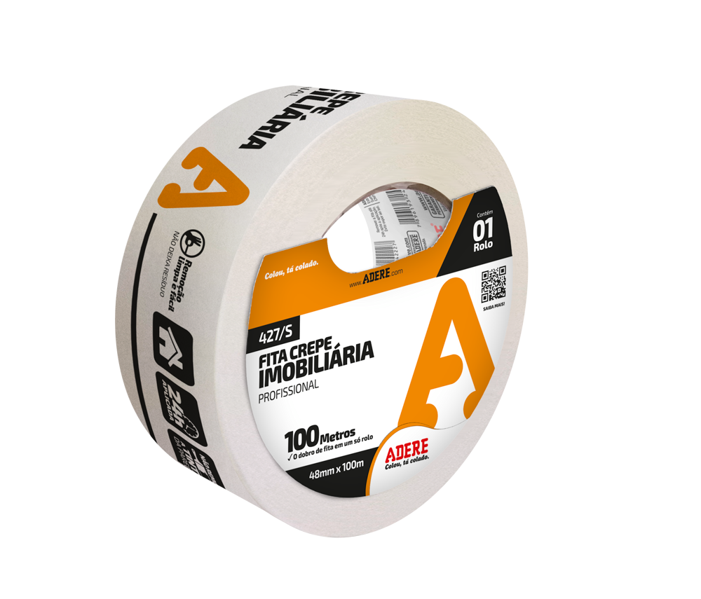 Fita Crepe para Pintura Imobiliária