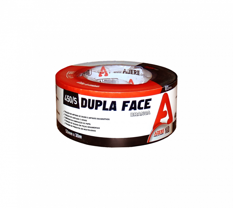 Fita Dupla Face de Papel Branco