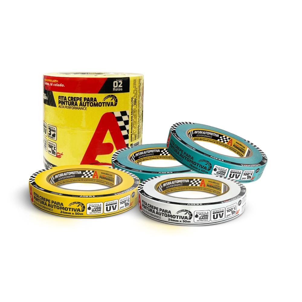 Fita Crepe Automotiva