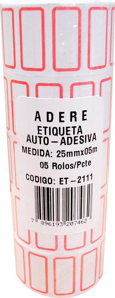 Etiqueta ET-2111 e 2111G