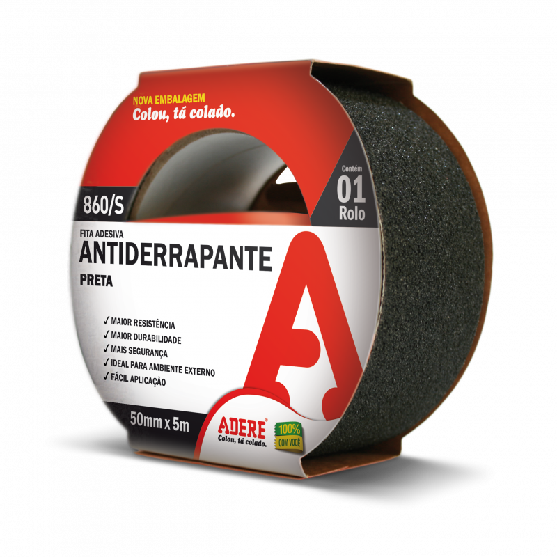 Fita Antiderrapante 860 Preta