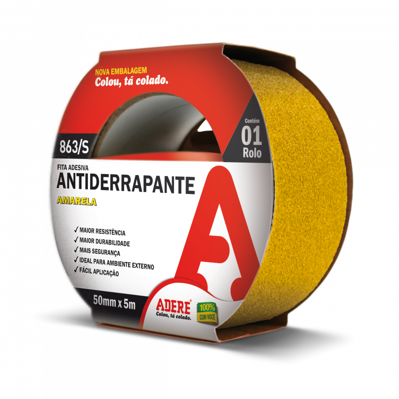 Fita Antiderrapante 863 Amarela