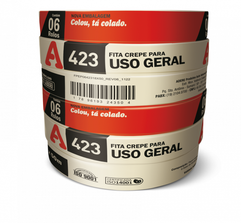 Fita Crepe para Uso Geral 423