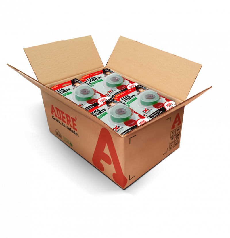 Fita Forte® - Dupla Face Transparente