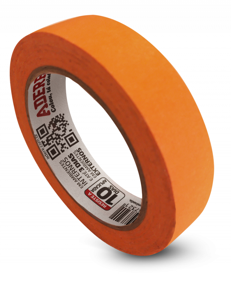 Cinta Crepe Naranja - Pintura inmobiliaria