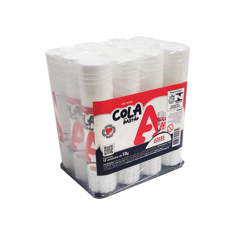 Cola em Bastão ADERE - Linha Escolar